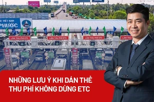 Những lưu ý khi dán thẻ thu phí không dừng ETC