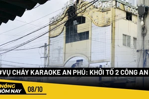 Nóng hôm nay: Khởi tố 2 công an liên quan vụ cháy quán karaoke khiến 32 người chết