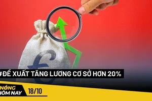 Nóng hôm nay: Chính phủ đang trình Quốc hội tăng lương cơ sở lên 1,8 triệu/tháng