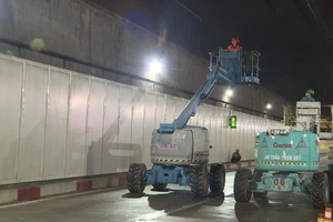 Video: Hầm sông Sài Gòn hoàn thành thử nghiệm hệ thống phun sương chữa cháy