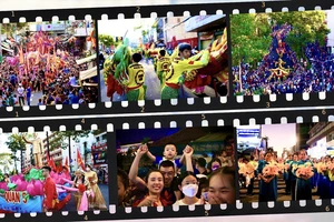 Video: Hàng ngàn người tham gia Tết Nguyên tiêu ở TP.HCM