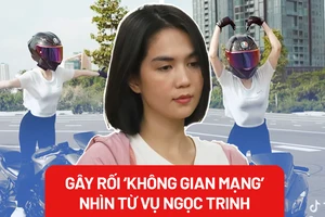 Từ vụ Ngọc Trinh bị bắt: Hiểu thế nào về gây rối trật tự trên 'không gian mạng'?