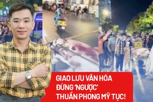 Hóa trang phản cảm lễ Halloween: Đừng đi ngược thuần phong mỹ tục!