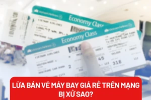 Cẩn trọng chiêu lừa bán vé máy bay giá rẻ trên mạng