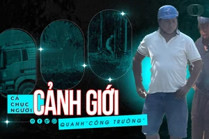 Video điều tra: Cả chục người cảnh giới quanh 'công trường sa tặc'