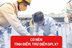 Có nên tính điểm, trừ điểm giấy phép lái xe?