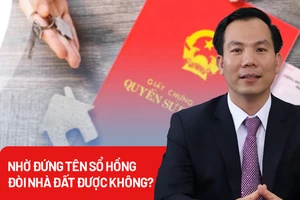 Nhờ người đứng tên bất động sản, đòi lại được không?