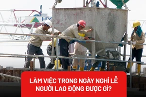 Làm việc kỳ nghỉ lễ 2-9, người lao động được trả lương ra sao?