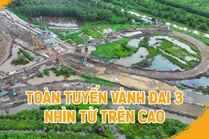 Video: Ngắm toàn tuyến vành đai 3 TP.HCM sau hơn 1 năm thi công