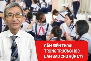 Có nên cấm hoàn toàn học sinh dùng điện thoại trong trường?