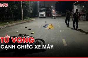 Video: Nam thanh niên tử vong giữa đường cạnh chiếc xe máy bị ngã