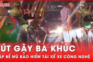 Tin nóng 12-1: Tài xế xe công nghệ nói gì khi bị người đàn ông rút gậy ba khúc đập bể mũ bảo hiểm?