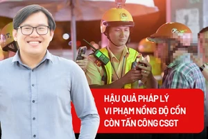 Hậu quả pháp lý vụ vi phạm nồng độ còn tấn công CSGT