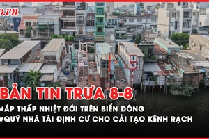 Bản tin tổng hợp: TP.HCM chuẩn bị quỹ nhà tái định cư cho các dự án cải tạo kênh rạch