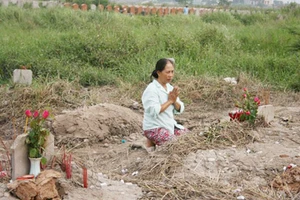 Khởi tố ba bị can về tội xâm phạm mồ mả