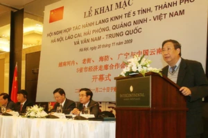 Phát triển hành lang kinh tế Việt-Trung