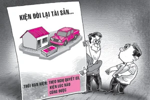 Đòi lại tài sản, kiện lúc nào cũng được!