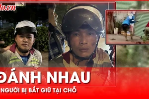 Video: Đánh nhau gây náo loạn tại Bình Chánh, hai người bị bắt 