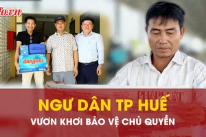 'Cùng ngư dân thắp sáng đèn trên biển' tại TP Huế
