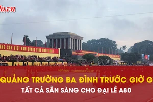 Quảng trường Ba Đình trước giờ G, tất cả đã sẵn sàng cho Đại lễ 2-9