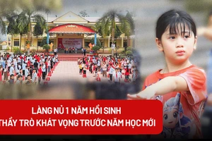 Làng Nủ hồi sinh: Thầy trò khát vọng trước năm học mới