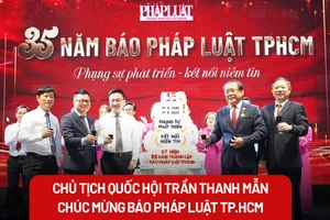 Chủ tịch Quốc hội Trần Thanh Mẫn: Báo Pháp Luật TP.HCM cần tiếp tục là "diễn đàn tin cậy của người dân, doanh nghiệp"