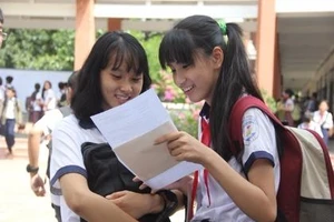 TP.HCM công bố điểm tuyển sinh lớp 10