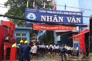 Hiệu trưởng viết thư cảm ơn học trò sau vụ hỏa hoạn 