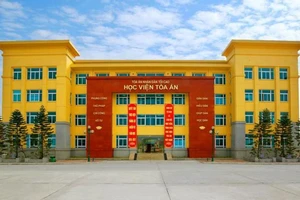 Học viện tòa án công bố điểm chuẩn theo giới tính nam, nữ