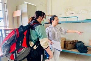 Ký túc xá ĐHQG TP.HCM bắt đầu đón sinh viên trở lại nội trú