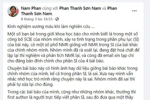 Đại học Bách khoa lên tiếng về vụ 1 giáo sư bị tố gian lận