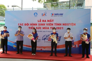 Gần 9.000 sinh viên 'Tiếp sức mùa thi' năm 2021