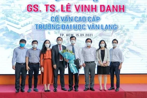 Ông Lê Vinh Danh nhận nhiệm vụ mới tại Trường ĐH Văn Lang