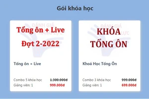 Nở rộ các khóa luyện thi đánh giá năng lực cấp tốc đợt 2