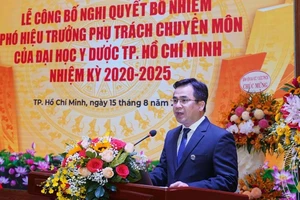 ĐH Y dược TP.HCM chính thức bổ nhiệm lại một Phó Hiệu trưởng