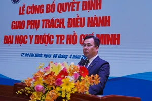 Trường ĐH Y dược TP.HCM có người phụ trách mới