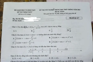 Thêm môn Toán có dấu hiệu lộ đề, Bộ GD&ĐT nói gì?