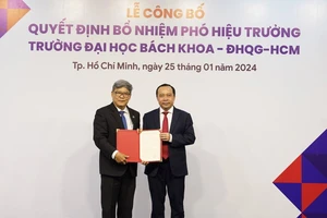 ĐH Quốc gia TP.HCM bổ nhiệm 2 phó hiệu trưởng Trường ĐH Bách khoa 