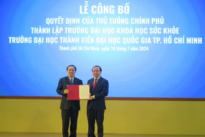 Lý do ĐH Quốc gia TP.HCM thành lập Trường ĐH Khoa học Sức khỏe