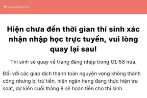 Đã có điểm chuẩn, thí sinh ‘dở khóc dở cười’ vì không biết trúng tuyển trường nào