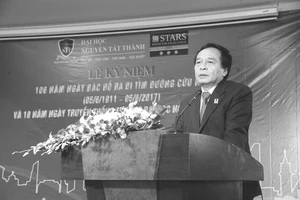 PGS.TS Nguyễn Mạnh Hùng - người gầy dựng Trường ĐH Nguyễn Tất Thành qua đời