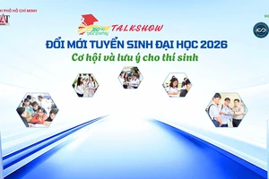 Talkshow 'Đổi mới tuyển sinh đại học 2026 – Cơ hội và lưu ý cho thí sinh'