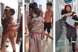 Cảnh sát cứu 6 người thoát khỏi đám cháy khách sạn ở Thủ Đức