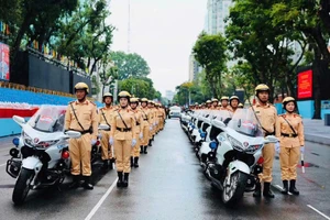 Lực lượng CSGT TP.HCM sẵn sàng nhiệm vụ cho Lễ kỷ niệm 30-4