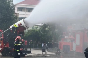 Thay đổi thời gian diễn tập chữa cháy tại hầm sông Sài Gòn