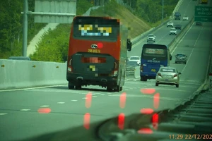 1 ngày có 52 trường hợp vi phạm tốc độ trên cao tốc TP.HCM – Vân Phong