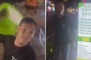 Tài xế giao hàng bị người đàn ông dùng ghế nhựa tấn công khi chờ lấy đồ