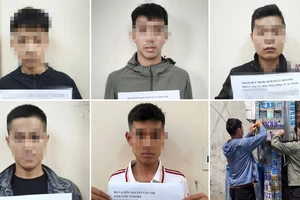 Lập hồ sơ xử lý 5 người dán tờ rơi quảng cáo ‘tín dụng đen'