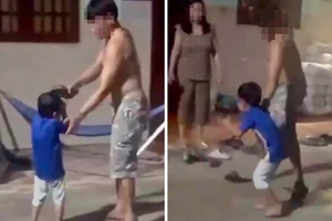 Công an TP.HCM xác minh clip người cha dùng dép đánh con