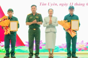 TP.HCM: Phường Tân Uyên thành lập đơn vị tự vệ 